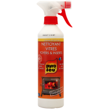 Nettoyant vitres foyer/insert 500 ml - PYROFEU